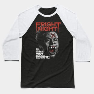 Fright Night, Horror, Cult Classic, Vampire Baseball T-Shirt